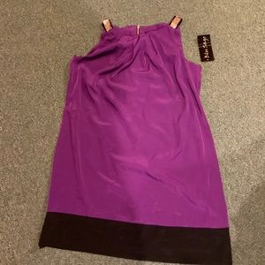 Blu Sage Dress Size 14 NWT Purple black